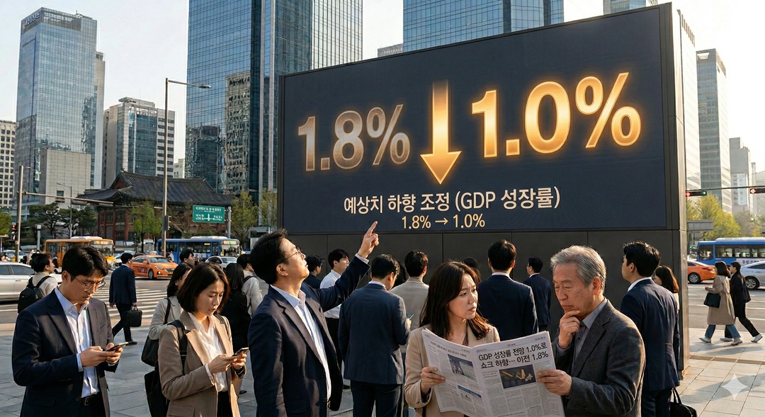 올해 경제성장률 ‘1.0%’로 하향
