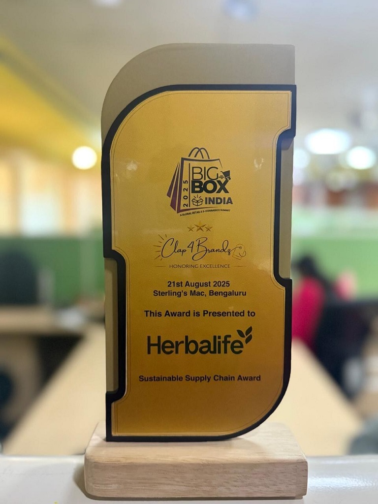 허벌라이프 인도, ‘지속가능한 공급망 어워드’ 수상