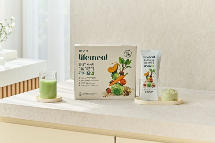 자연의 생명력을 한 포에, 황성주 박사의 1일 1생식 라이프밀