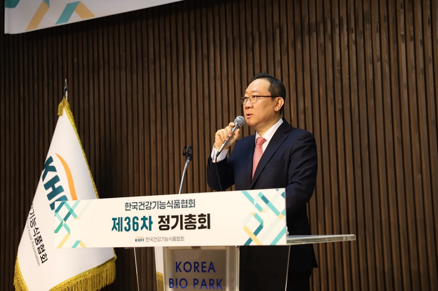 한국건강기능식품협회, 정명수 회장 연임