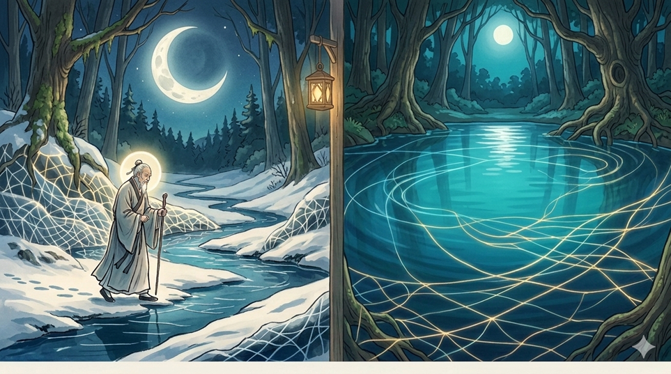 깊디깊은 강물이 되어라, 깊은 강은 소리가 없다