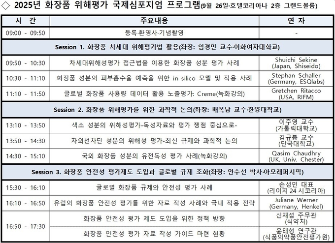 식약처, 화장품 안전성 평가 강화