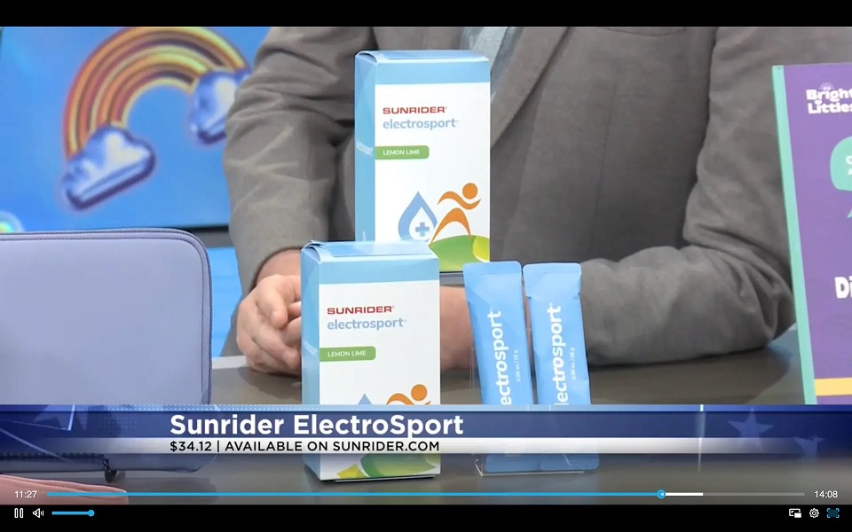 미국 방송 CBS 오스틴서 썬라이더 제품 소개