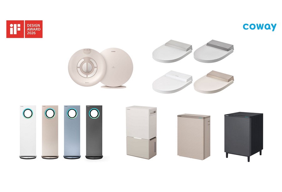 코웨이, 글로벌 디자인 경쟁력 입증