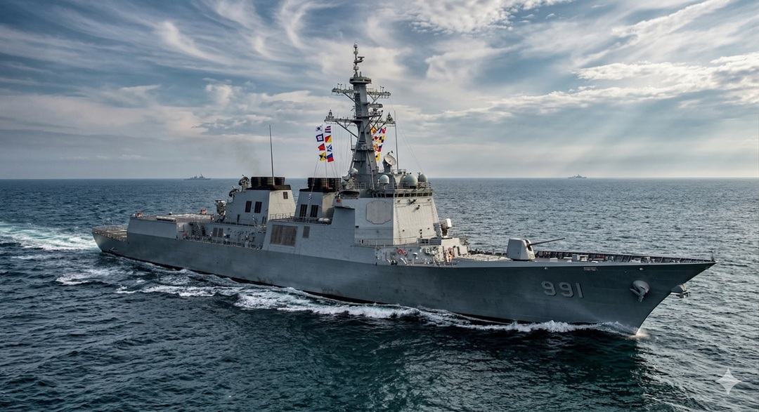 바다를 지배하는 신의 방패 ‘세종대왕함’