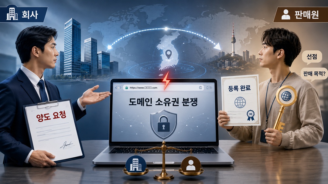 해외 기업, 한국 지사  도메인 두고 판매원·사측 갈등