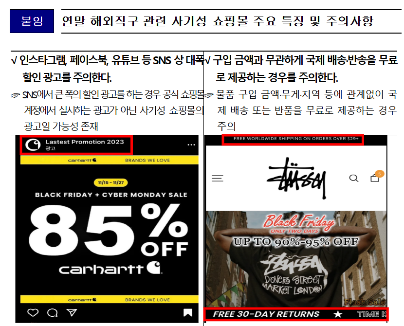소비자원, “연말 해외직구 소비자피해 주의보”