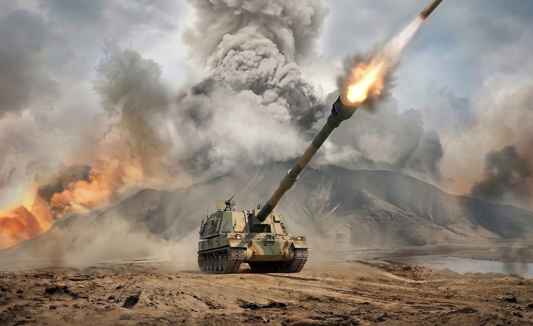 한국산 자주포는 믿고 쓴다