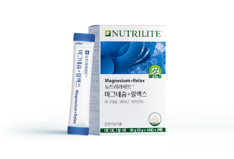 한국암웨이, ‘뉴트리라이트 마그네슘+릴랙스’ 출시