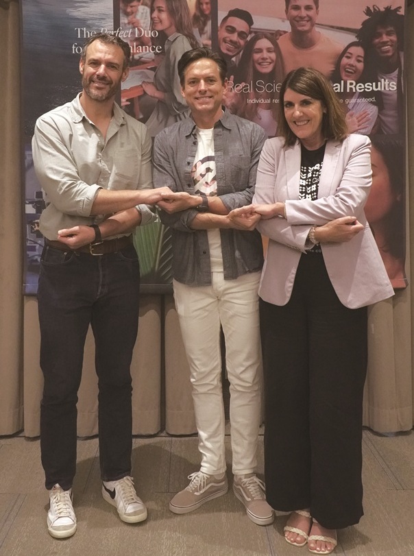 왼쪽부터 조슈아 플랜트(Joshua Plant) CSO, 존 워즈워스(John Wadsworth) Founder&CBPO, 케이티 홀트라센(Katy Holt-Larsen) Area President&CIO